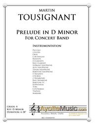 Tousignant - Prelude in D Minor