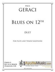 Paul Geraci - Blues on 12th (Digital PDF Download)